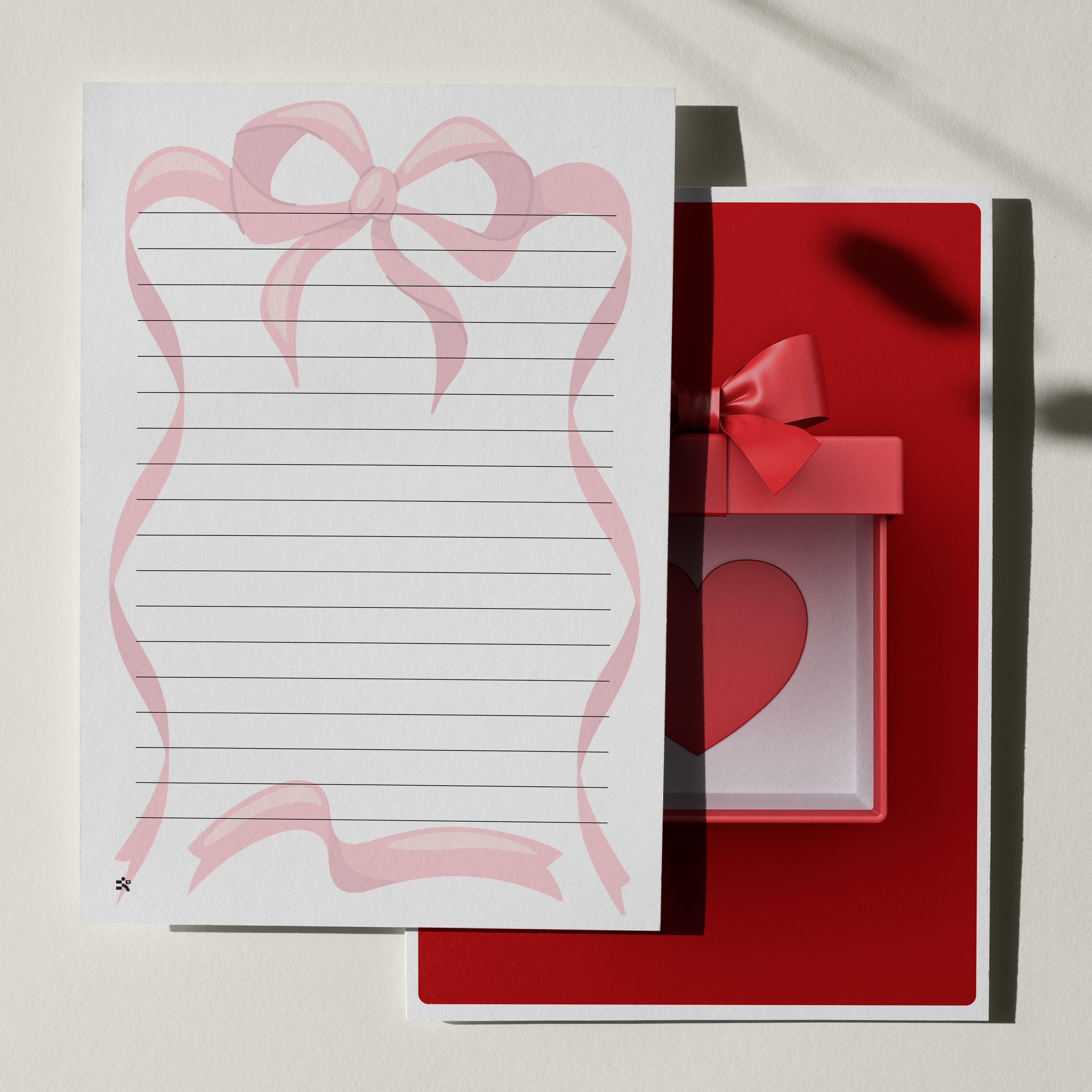 우체톡 편지지 테마 : 너에게 쓰는 편지 (뒷면)