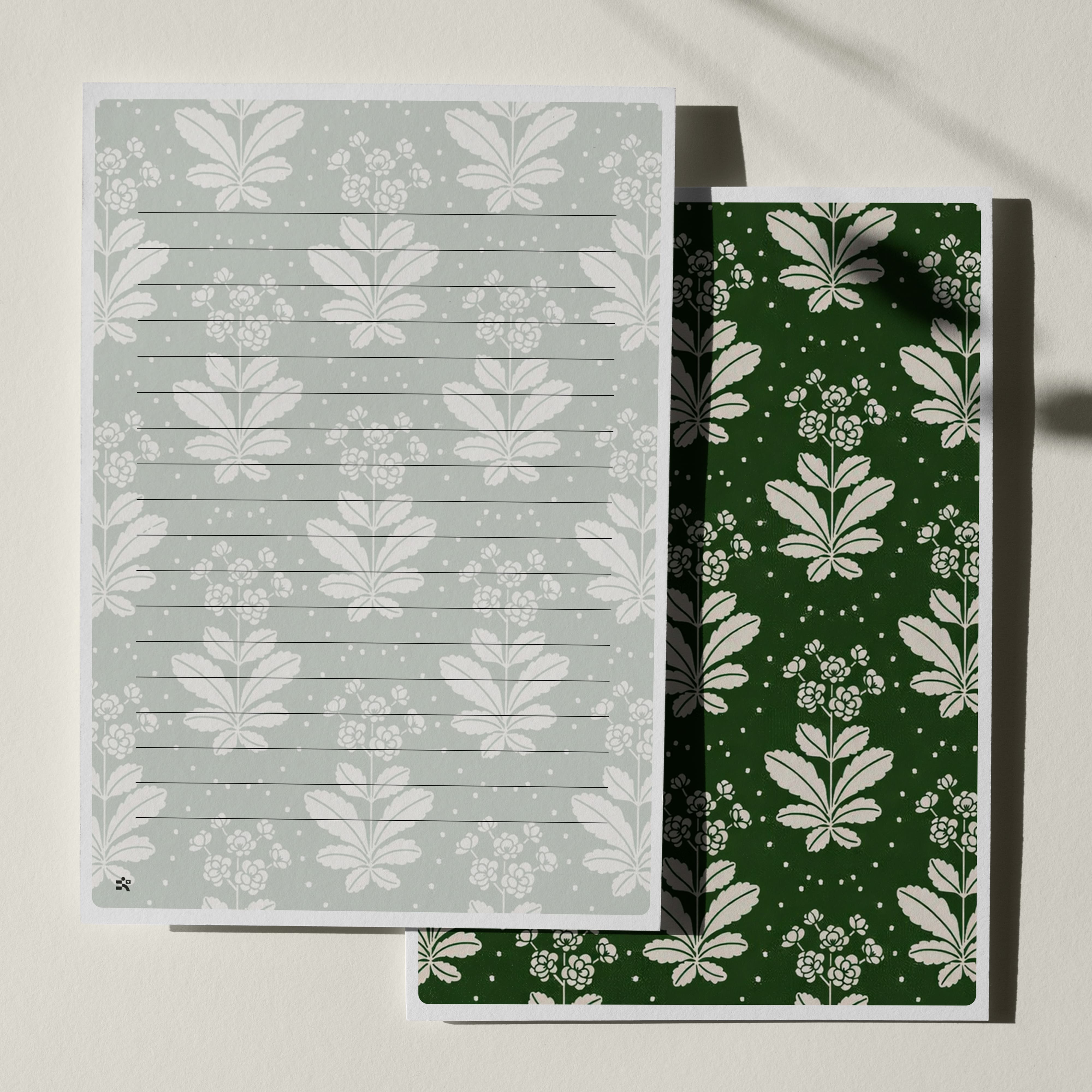 우체톡 편지지 테마 : 봄 part.1 (뒷면)