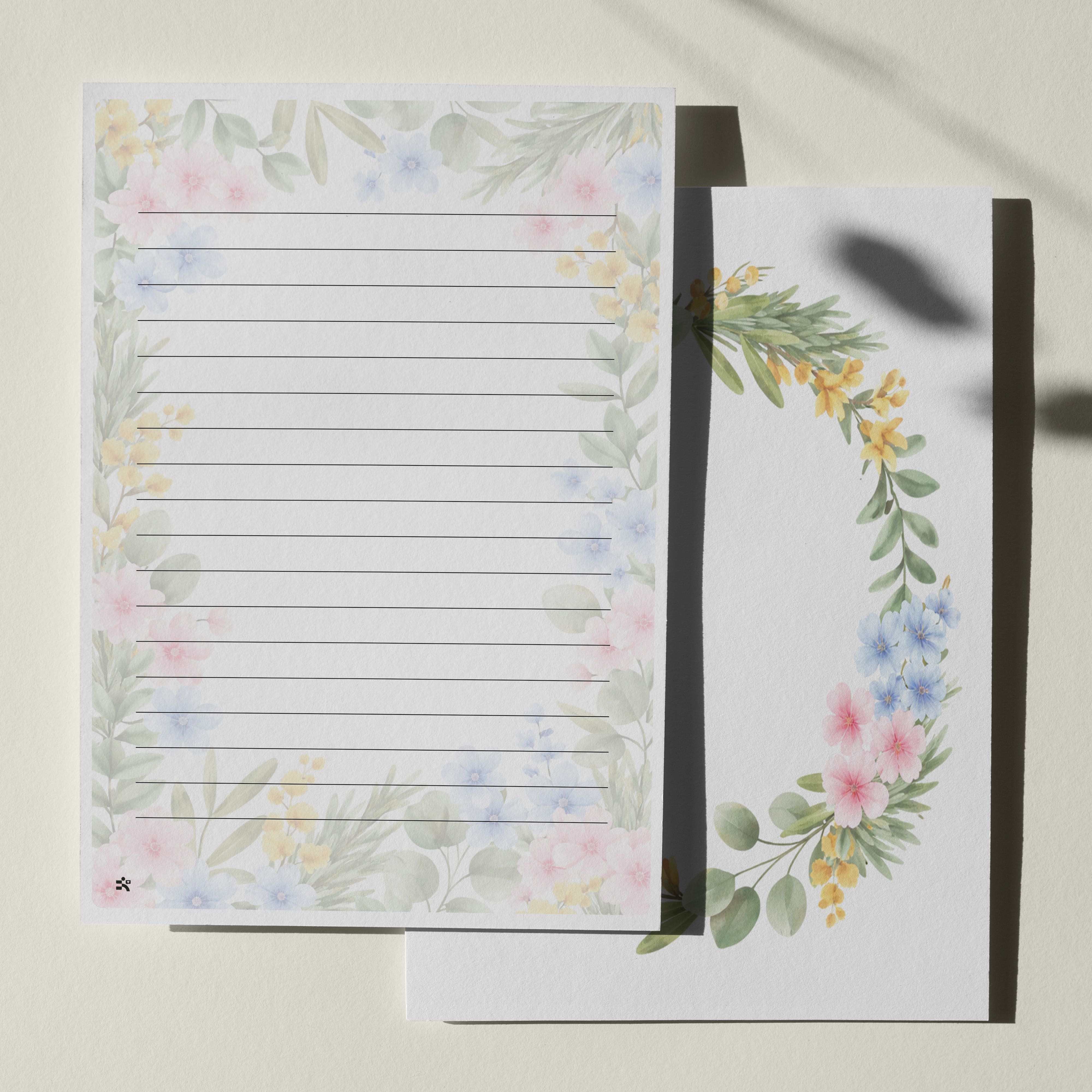 우체톡 편지지 테마 : 봄 part.3 (뒷면)