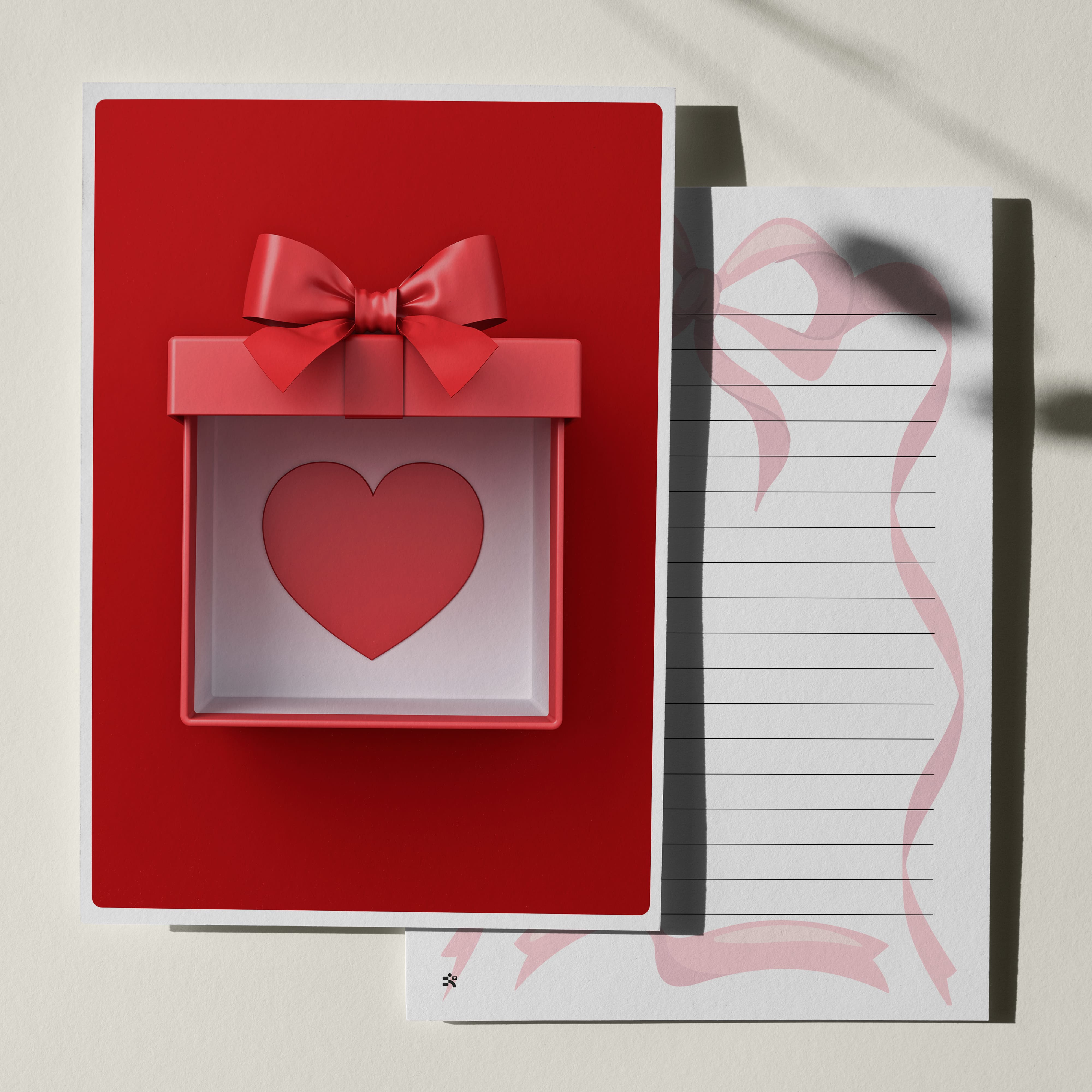 우체톡 편지지 테마 : 너에게 쓰는 편지 (앞면)