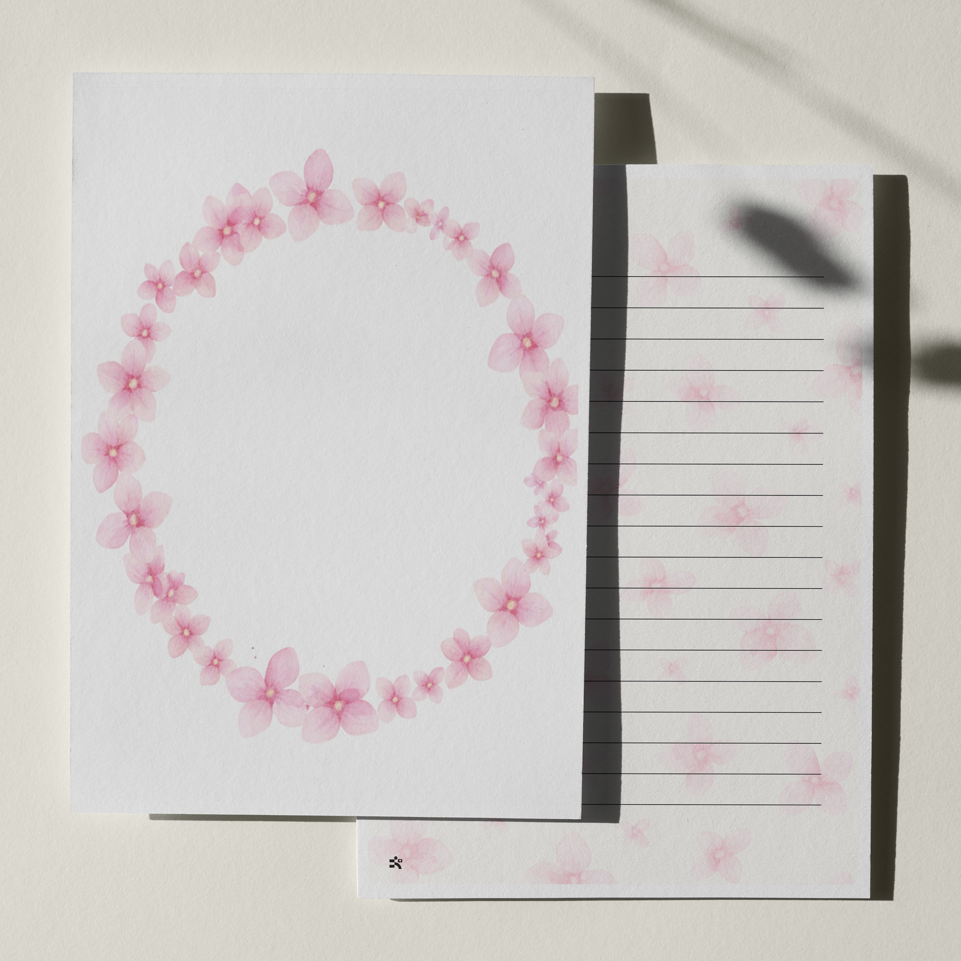 우체톡 편지지 테마 : 봄 part.2 (앞면)